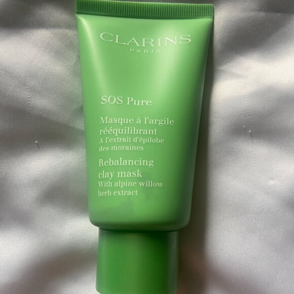 New Clarins SOS Pure Rebalancing Clay Mask - Picture 1 of 3